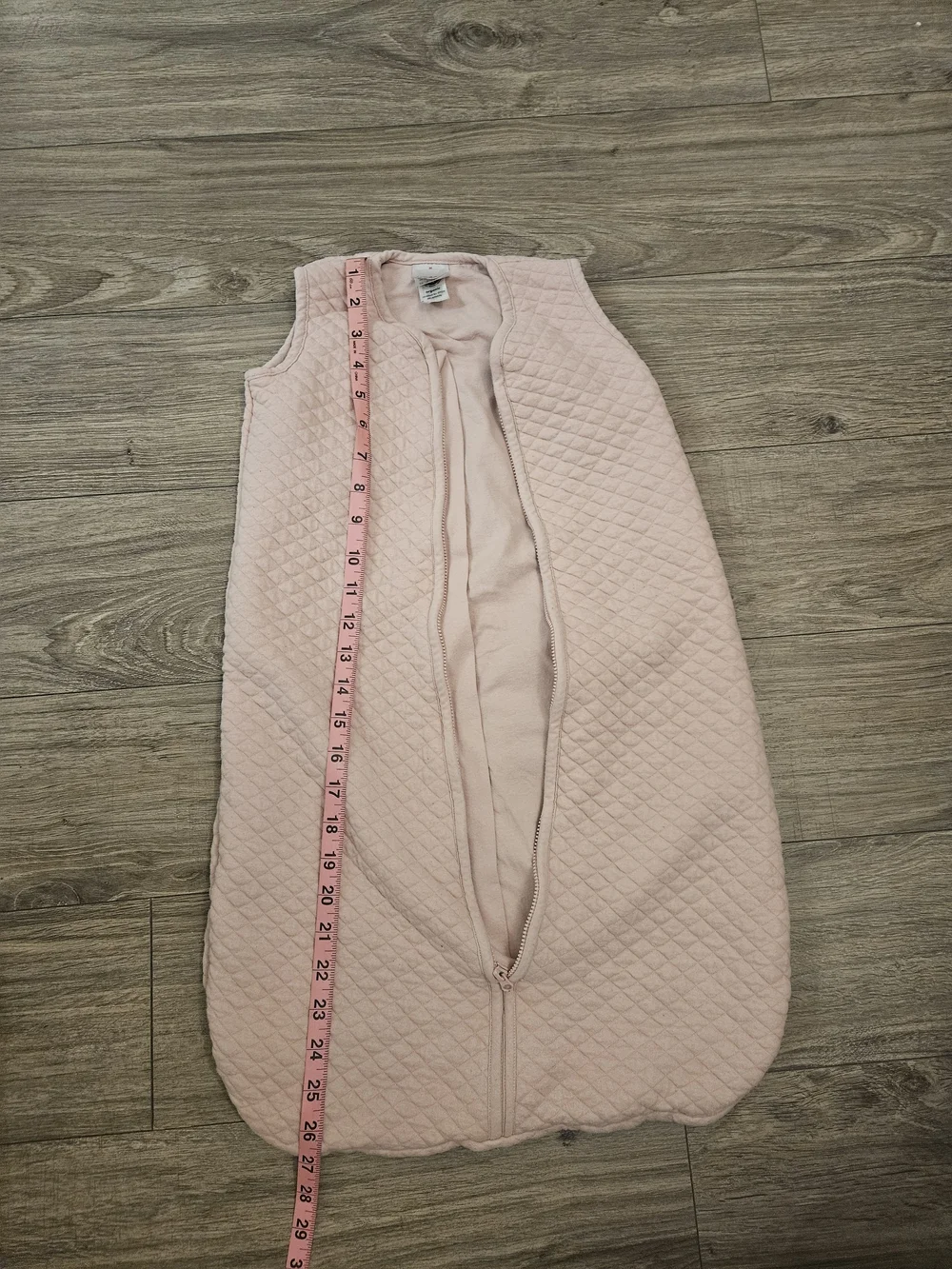 Hanna Andersson Light Pink Toddler Sleep Sack - Soft Cotton Size M - 6-18 Months